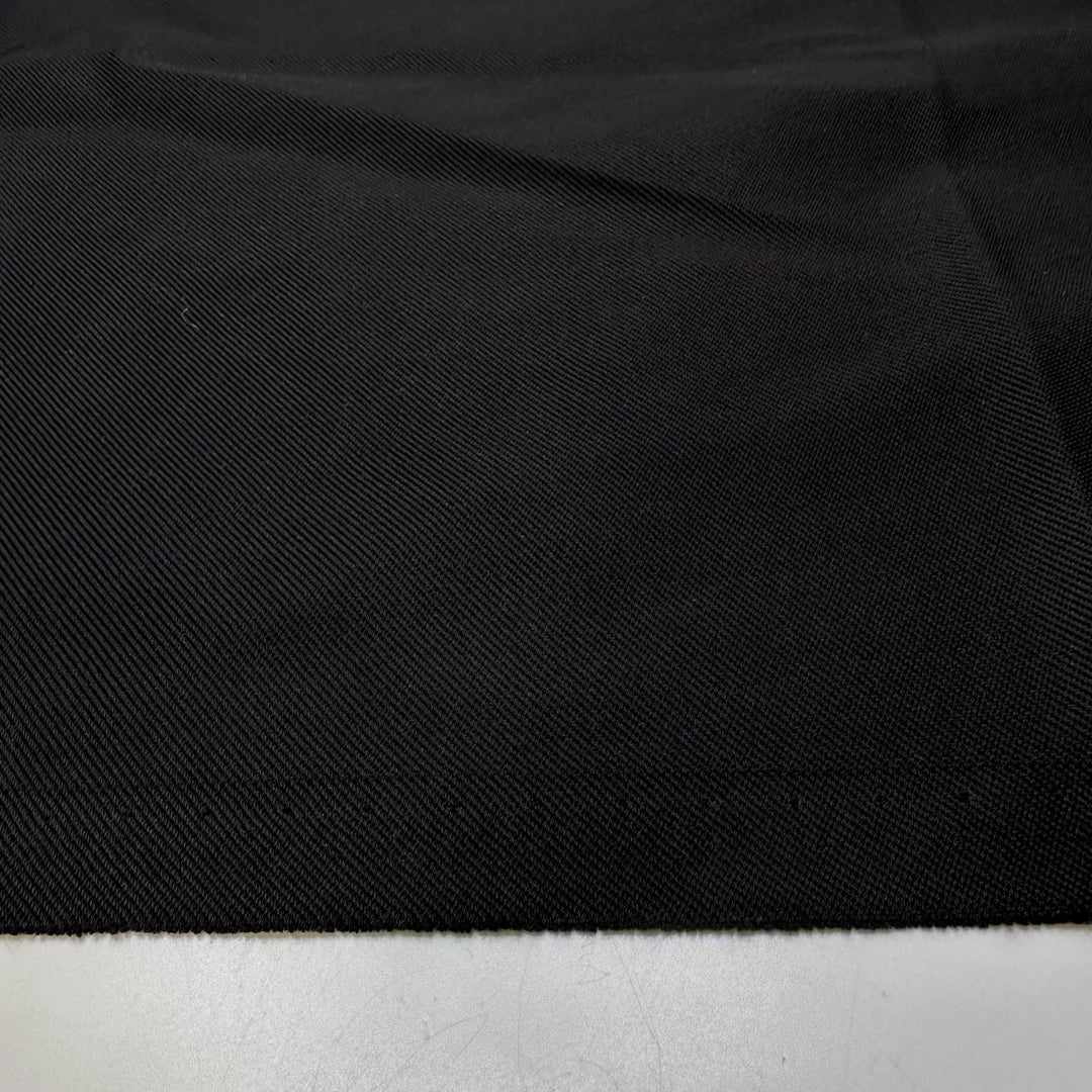 His Growl - Polyester Blend Knit - Black - 2M Bundle - True Deadstock fabric Fabric by private - Sustainable Textile | FABCYCLE
