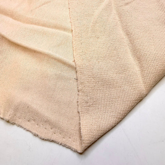 Holding Hands - Natural Blend Knit - Light Beige - 1.7M Bundle - True Deadstock fabric Fabric by private - Sustainable Textile | FABCYCLE