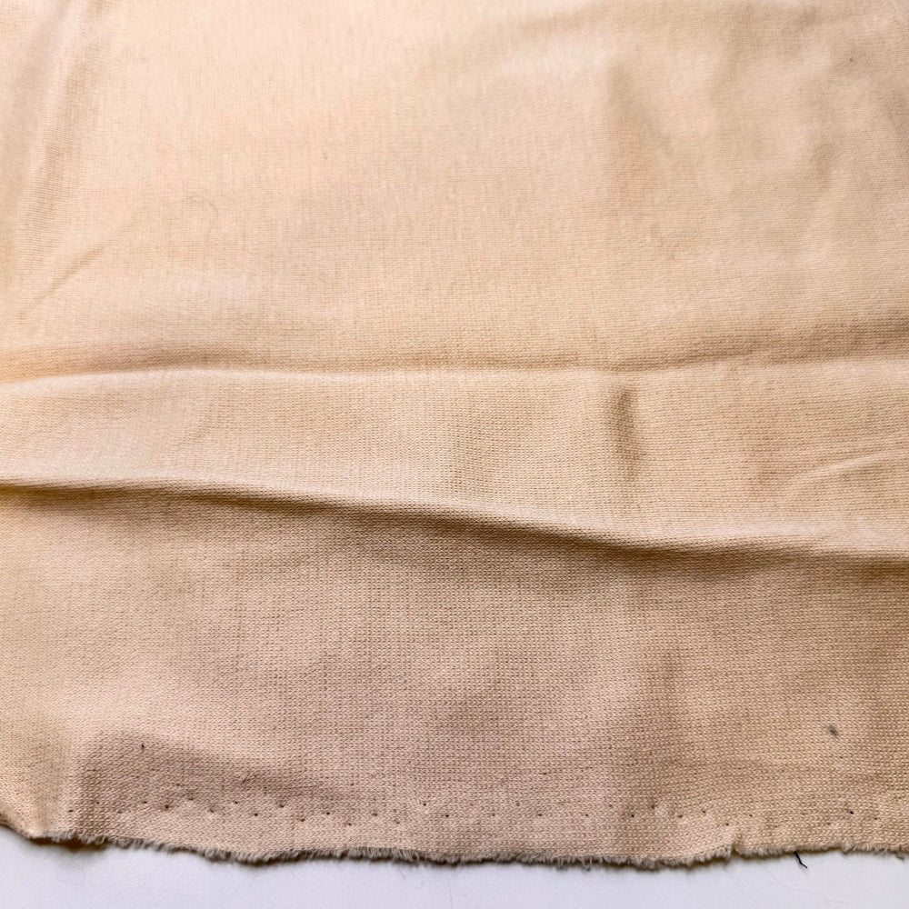 Holding Hands - Natural Blend Knit - Light Beige - 1.7M Bundle - True Deadstock fabric Fabric by private - Sustainable Textile | FABCYCLE