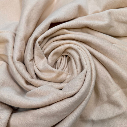 Holding Hands - Natural Blend Knit - Light Beige - 1.7M Bundle - True Deadstock fabric Fabric by private - Sustainable Textile | FABCYCLE
