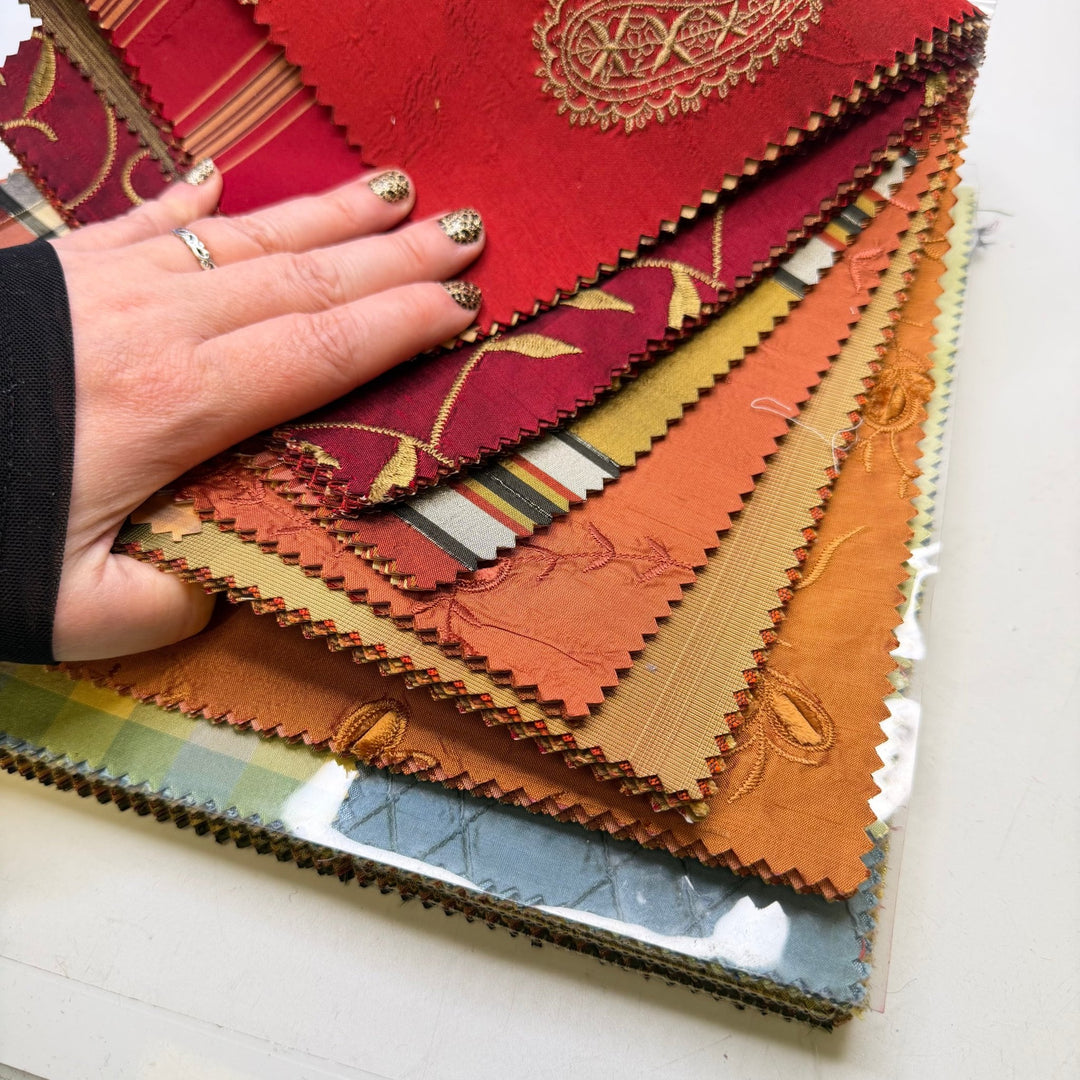 Holiday Decor Ideas - Home Décor Sample Books - Small Square - True Deadstock fabric Fabric by private - Sustainable Textile | FABCYCLE