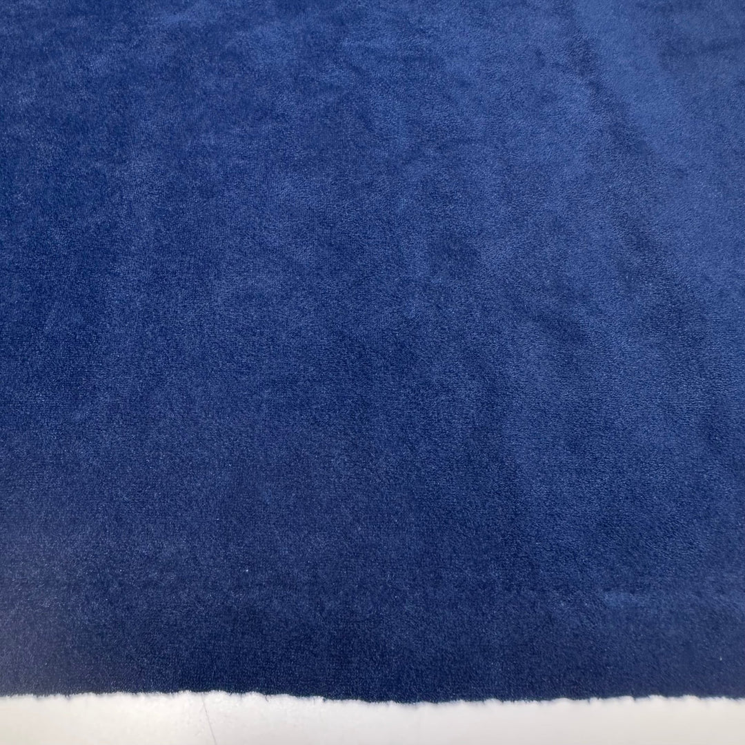Home Before Dinner - Synthetic Blend Woven - Dark Blue - 1M Bundle - True Deadstock fabric Fabric by private - Sustainable Textile | FABCYCLE