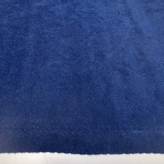 Home Before Dinner - Synthetic Blend Woven - Dark Blue - 1M Bundle - True Deadstock fabric Fabric by private - Sustainable Textile | FABCYCLE