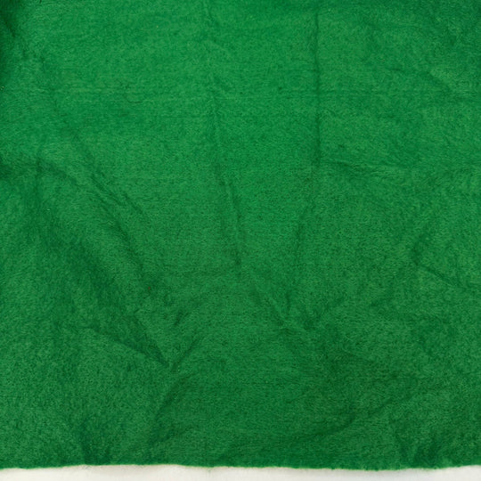 Home In The Mountains - Felt Polyester Blend Woven - Dark Green - Bundles - True Deadstock fabric Fabric by private - Sustainable Textile | FABCYCLE