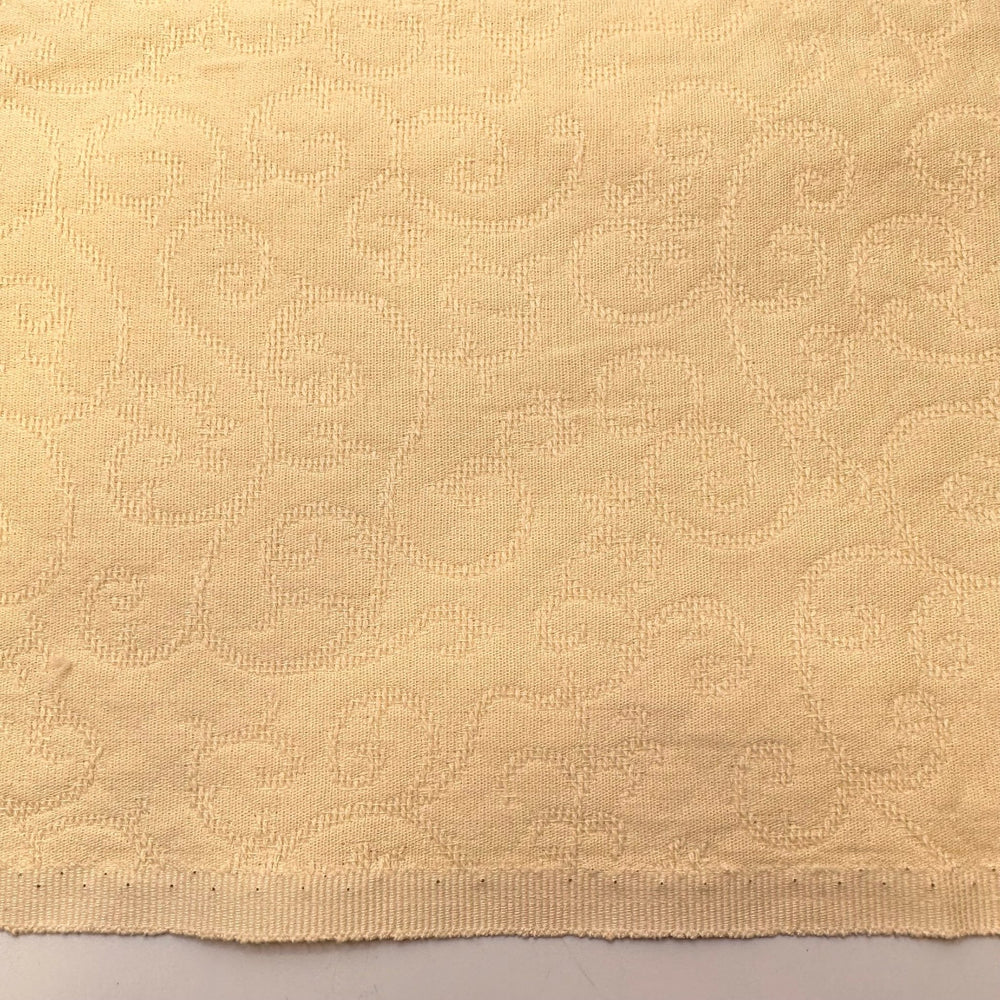 Homemade Egg Nog - Cotton Woven - Light Cream/Yellow Floral - 1M Bundle - True Deadstock fabric Fabric by private - Sustainable Textile | FABCYCLE