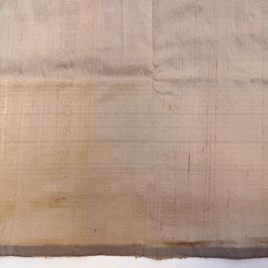 Honey Beige Opal - Dupioni Silk Woven - Champagne - 0.7M Bundle - True Deadstock fabric Fabric by private - Sustainable Textile | FABCYCLE