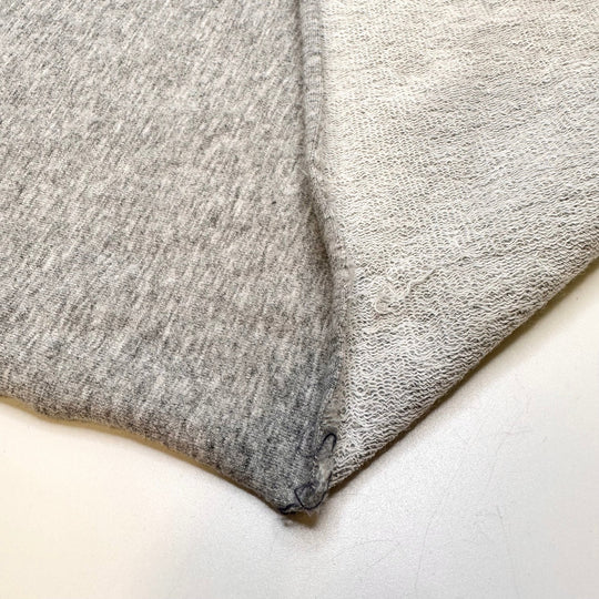 Hoodie Weather - French Terry Natural Blend Knit - Light Grey - 2M Bundle - True Deadstock fabric Fabric by private - Sustainable Textile | FABCYCLE