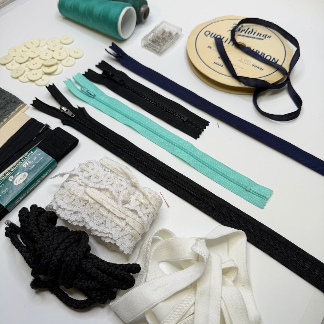 Hooked on You - Supplies Grab Bag - Multi - Pack - True Deadstock supplies Fabric by private - Sustainable Textile | FABCYCLE