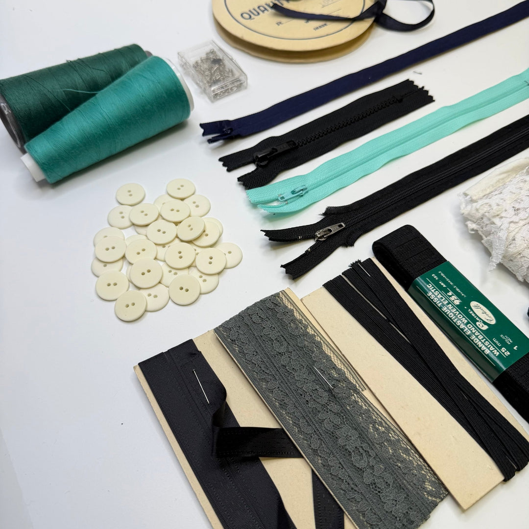 Hooked on You - Supplies Grab Bag - Multi - Pack - True Deadstock supplies Fabric by private - Sustainable Textile | FABCYCLE