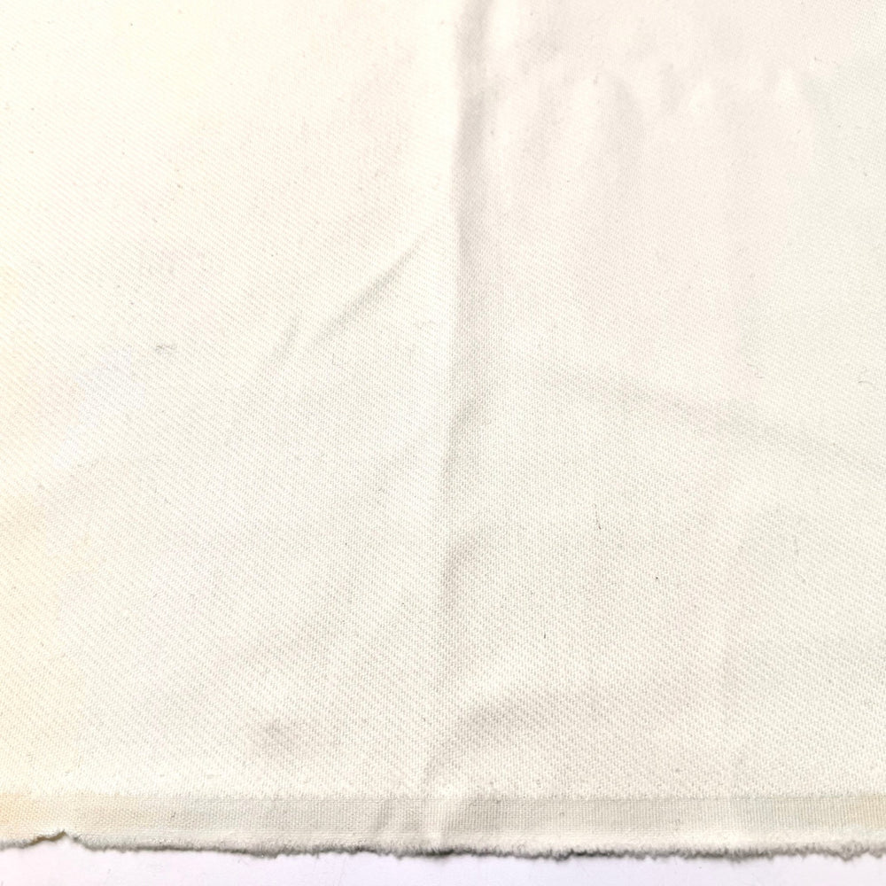 Hugging Your Mom - Twill Weave Wool Woven - Cream - 2.45M Bundle - True Deadstock fabric Fabric by private - Sustainable Textile | FABCYCLE