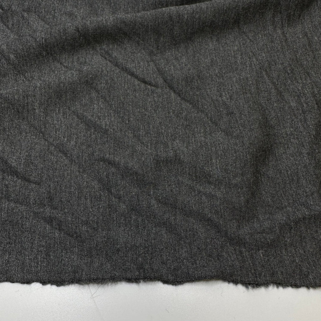 Hunter Finder - French Terry Bamboo Blend Knit - Dark Grey - Bundles - True Deadstock fabric Fabric by private - Sustainable Textile | FABCYCLE