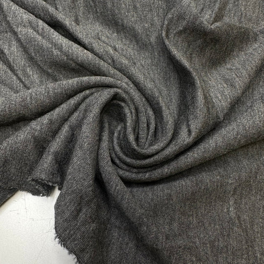 Hunter Finder - French Terry Bamboo Blend Knit - Dark Grey - Bundles - True Deadstock fabric Fabric by private - Sustainable Textile | FABCYCLE