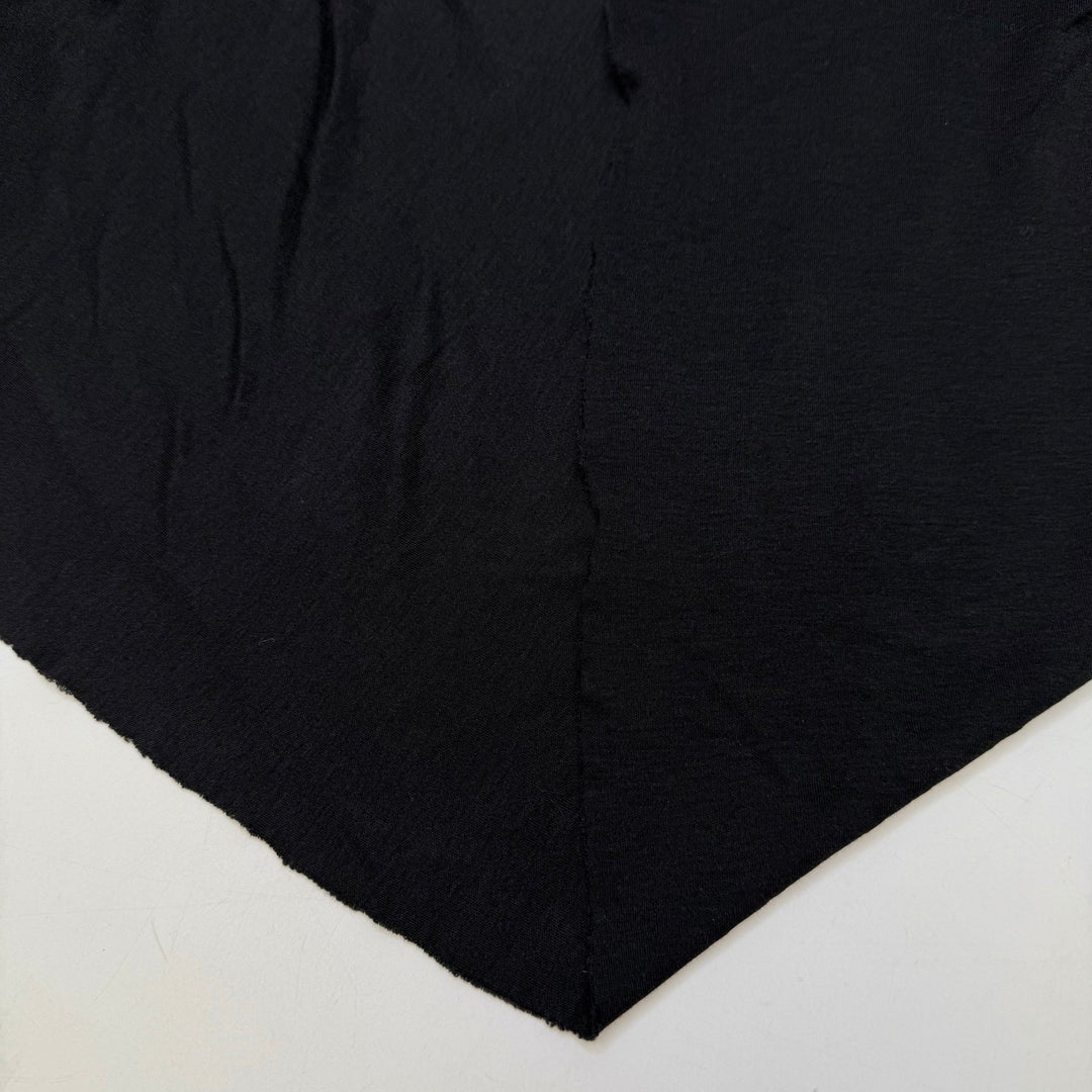 Hyacinth - Jersey Bamboo Blend Knit - Black - 1.4M Bundle - True Deadstock fabric Fabric by private - Sustainable Textile | FABCYCLE