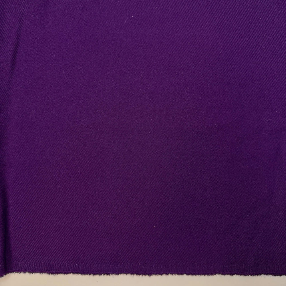 I Am Oat Of Ideas - Twill Weave Cotton Blend Woven - Dark Purple - 1.3M Bundle - True Deadstock fabric Fabric by private - Sustainable Textile | FABCYCLE