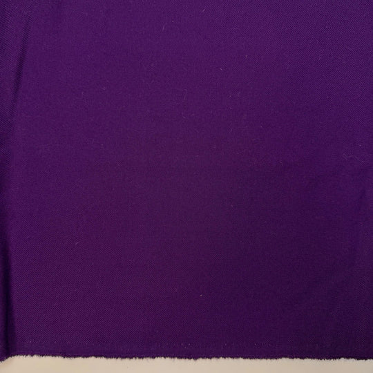 I Am Oat Of Ideas - Twill Weave Cotton Blend Woven - Dark Purple - 1.3M Bundle - True Deadstock fabric Fabric by private - Sustainable Textile | FABCYCLE