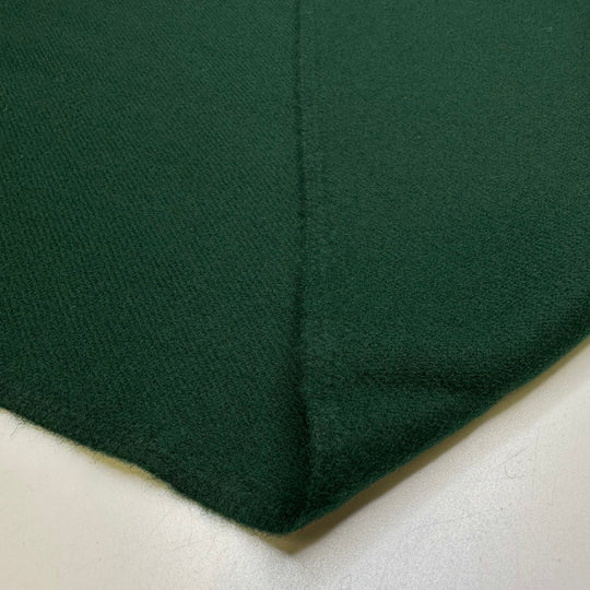 I Beg Your Pardon - Brushed Wool Woven - Dark Green - 0.65M Bundle - True Deadstock fabric Fabric by private - Sustainable Textile | FABCYCLE