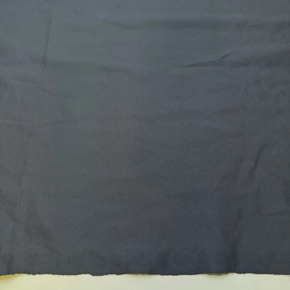 I Can See The Bottom Of My Stash - Rib Knit Polyester Blend Knit - Light Navy - 1M Bundle - True Deadstock fabric Fabric by private - Sustainable Textile | FABCYCLE