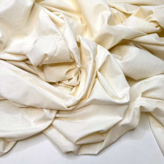 I Dream Of Gucci - Cotton Woven - Light Cream - 2.25M Bundle - True Deadstock fabric Fabric by private - Sustainable Textile | FABCYCLE