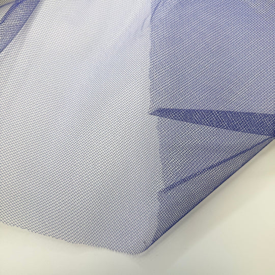 I Forgot To Buy Stuffing - Tulle Poly Knit - Dark Blue - 2M Bundle - True Deadstock fabric Fabric by private - Sustainable Textile | FABCYCLE