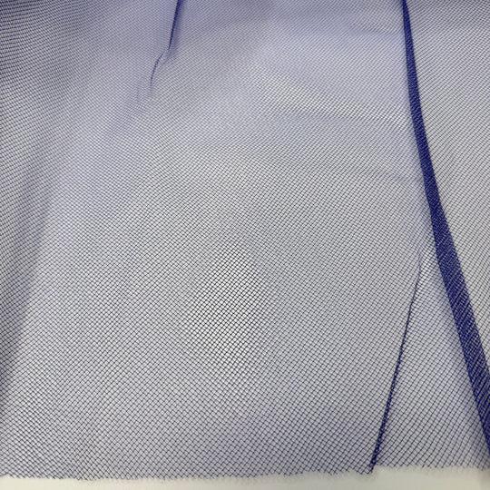 I Forgot To Buy Stuffing - Tulle Poly Knit - Dark Blue - 2M Bundle - True Deadstock fabric Fabric by private - Sustainable Textile | FABCYCLE