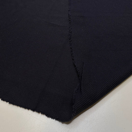 I Love You As Much As The Ocean Is Deep - Polyester Blend Knit - Navy - 2.05M Bundle - True Deadstock fabric Fabric by private - Sustainable Textile | FABCYCLE