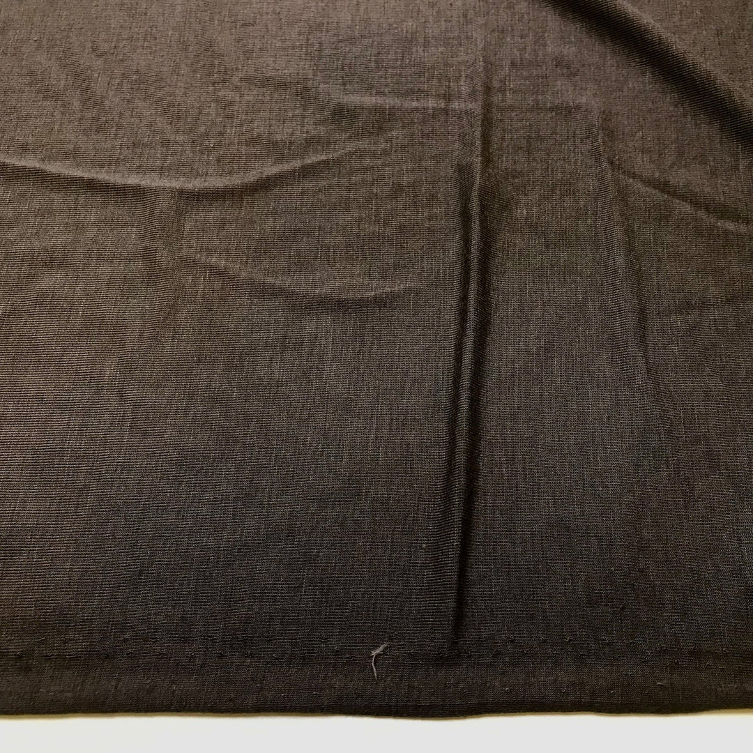 I Need A Charger - Jersey Natural Blend Knit - Dark Grey - 0.9M Bundle - True Deadstock fabric Fabric by private - Sustainable Textile | FABCYCLE