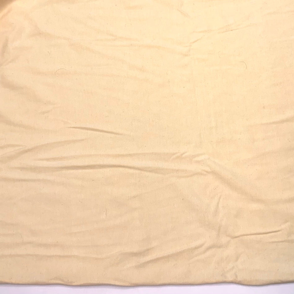 I Need To Be In The Sun - Jersey Natural Blend Knit - Light Yellow/Cream - 1.8M Bundle - True Deadstock fabric Fabric by private - Sustainable Textile | FABCYCLE