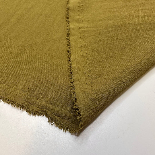 I Want To Be An Elf - Polyester Blend Woven - Olive Green - 2.6M Bundle - True Deadstock fabric Fabric by private - Sustainable Textile | FABCYCLE