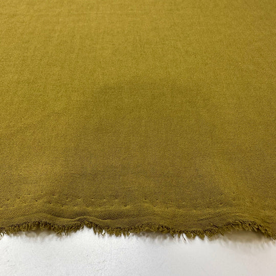 I Want To Be An Elf - Polyester Blend Woven - Olive Green - 2.6M Bundle - True Deadstock fabric Fabric by private - Sustainable Textile | FABCYCLE
