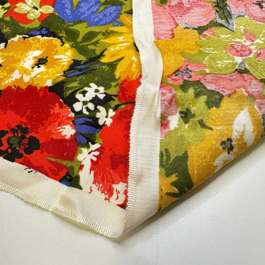 I Would Rather Be Gardening - Cotton Woven - Multi Floral - 1.45M Bundle - True Deadstock fabric Fabric by private - Sustainable Textile | FABCYCLE