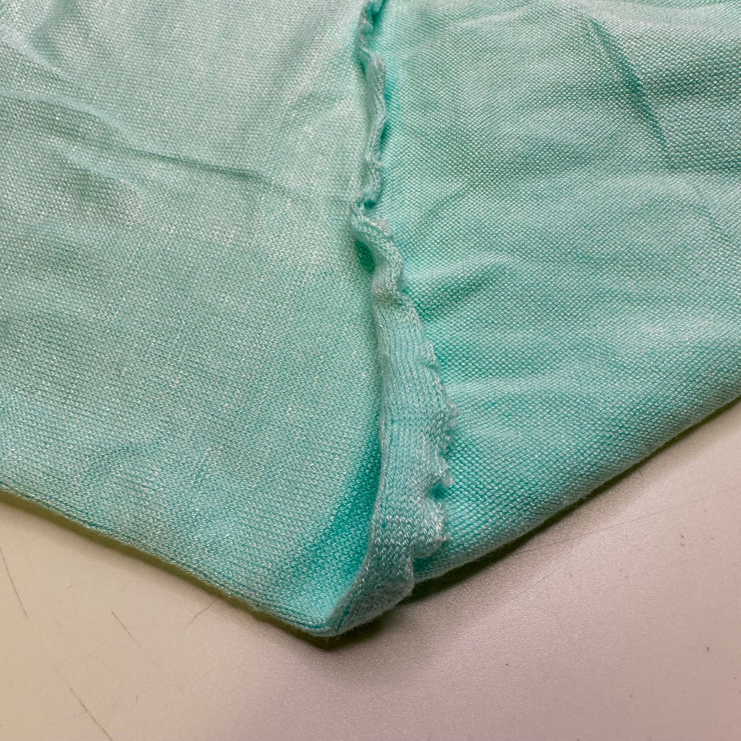 Ice Cold Morning Breeze - Rayon/Cotton Knit - Light Blue - 2.55M Bundle - True Deadstock fabric Fabric by private - Sustainable Textile | FABCYCLE