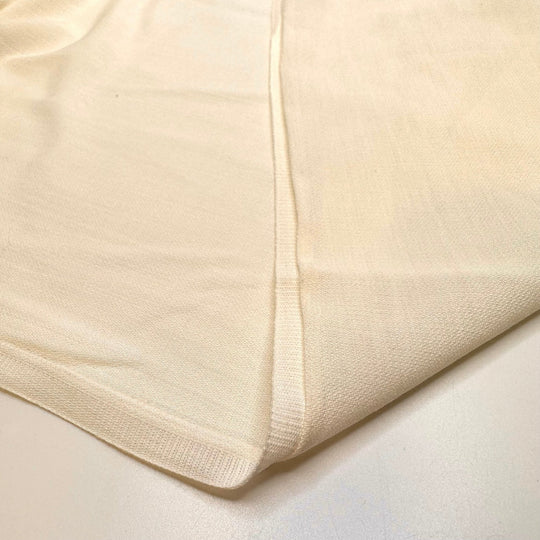 Ice Cream Date - Polyester Blend Woven - Cream - 2.95M Bundle - True Deadstock fabric Fabric by private - Sustainable Textile | FABCYCLE