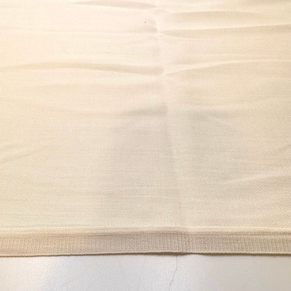 Ice Cream Date - Polyester Blend Woven - Cream - 2.95M Bundle - True Deadstock fabric Fabric by private - Sustainable Textile | FABCYCLE