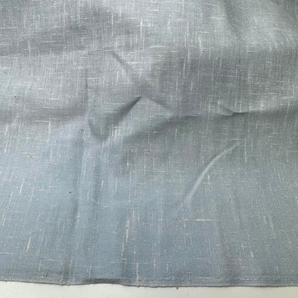 Ice Skating - Poly/Cotton Woven - Light Blue - 1.15M Bundle - True Deadstock fabric Fabric by private - Sustainable Textile | FABCYCLE