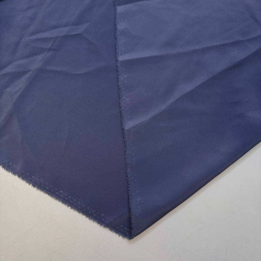Icebreakers - Polyester Blend Woven - Dark Blue - 2.45M Bundle - True Deadstock fabric Fabric by private - Sustainable Textile | FABCYCLE
