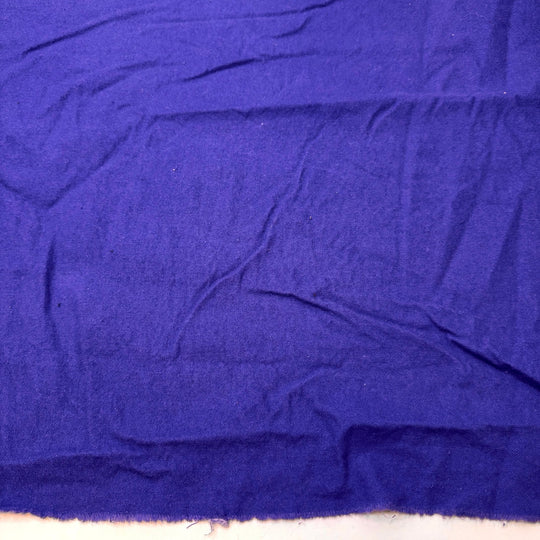 Iditarod - Brushed Flanelette Cotton Woven - Dark Blue - 2M Bundle - True Deadstock fabric Fabric by private - Sustainable Textile | FABCYCLE