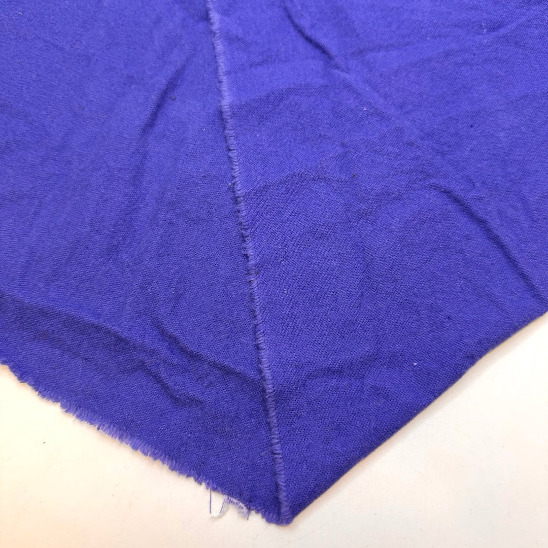 Iditarod - Brushed Flanelette Cotton Woven - Dark Blue - 2M Bundle - True Deadstock fabric Fabric by private - Sustainable Textile | FABCYCLE