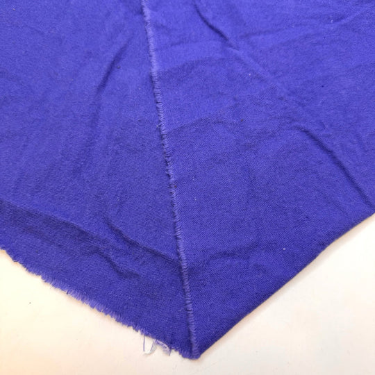 Iditarod - Brushed Flanelette Cotton Woven - Dark Blue - 2M Bundle - True Deadstock fabric Fabric by private - Sustainable Textile | FABCYCLE