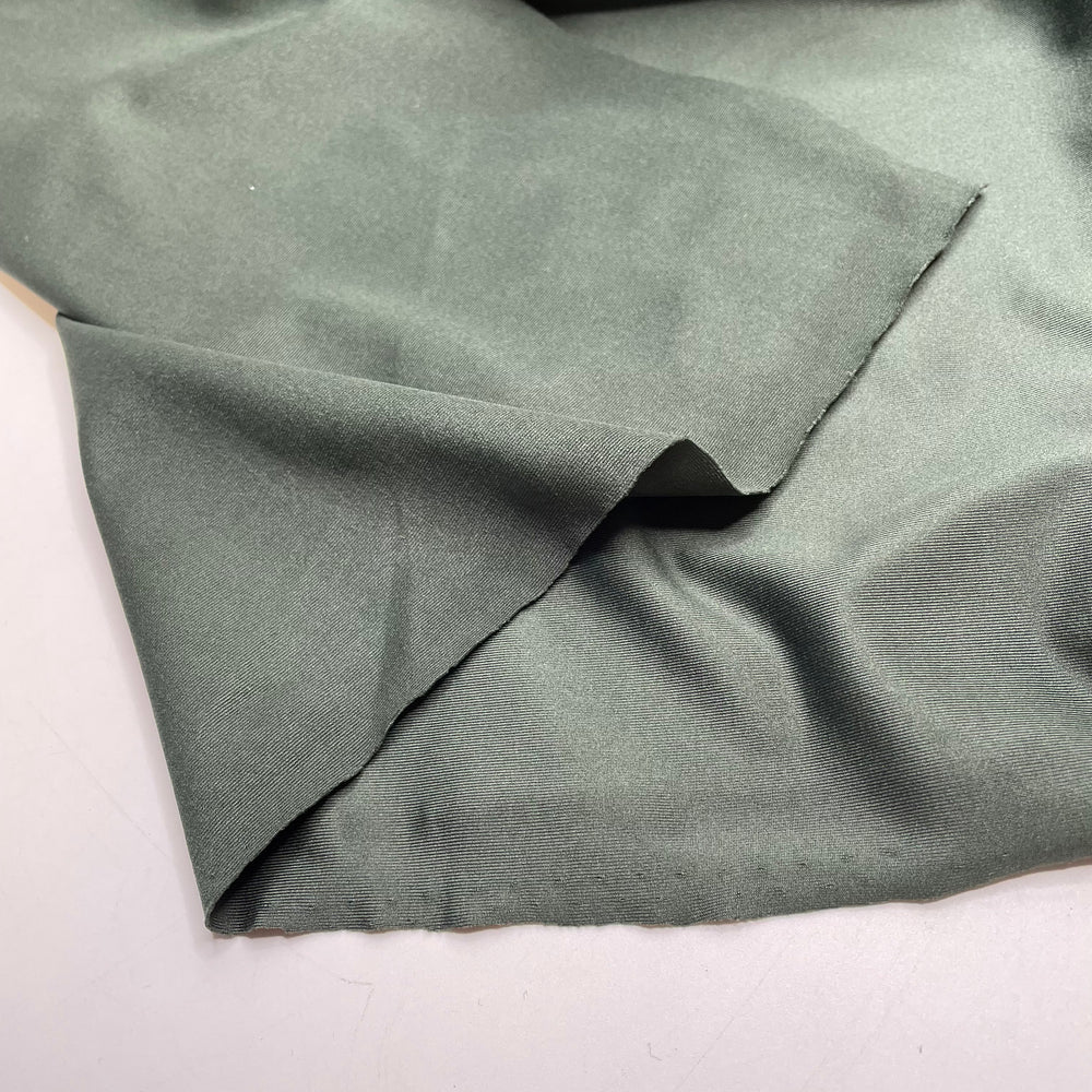 Cold Pressed - Jersey Poly/Spandex Knit - Dark Green - 1M Bundle - FABCYCLE Deadstock and Sustainble Fabrics and Sewing Supplies