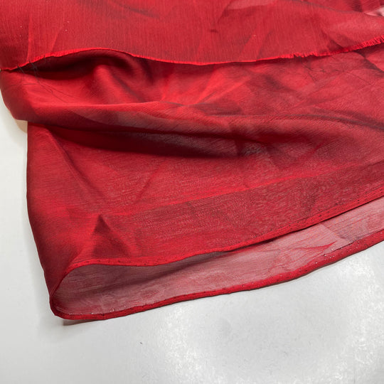Jar Jar Binks - Chiffon Poly Woven - Red - 1.2M Bundle - FABCYCLE Deadstock and Sustainble Fabrics and Sewing Supplies