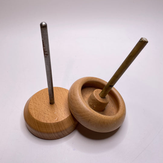 Yarn Spinner Tools - Beige/Silver - Individual - FABCYCLE Deadstock and Sustainble Fabrics and Sewing Supplies