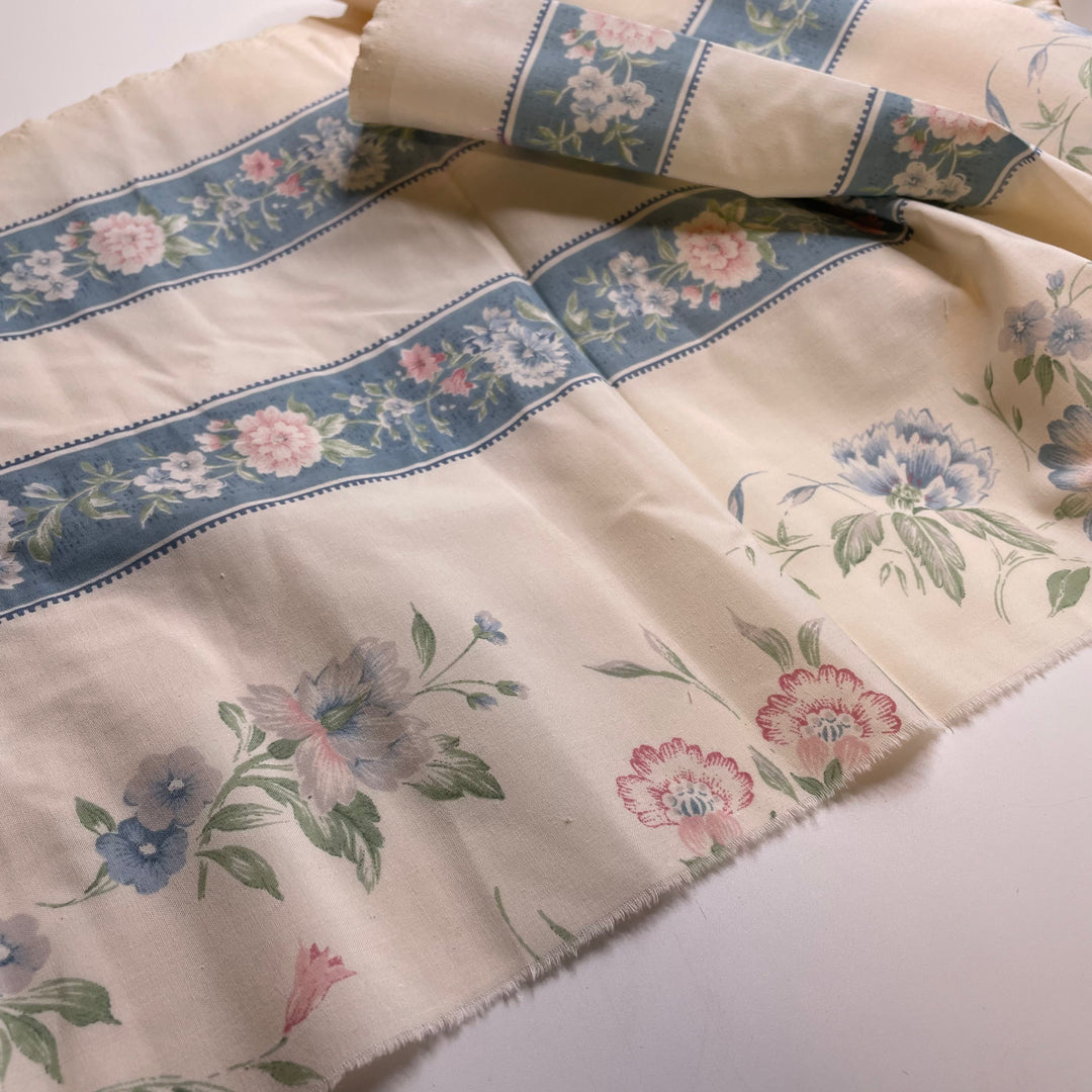 Tiniest Garden - Cotton/Poly Woven - Cream Multi Floral - Jelly Roll 10 Packs - FABCYCLE Deadstock and Sustainble Fabrics and Sewing Supplies