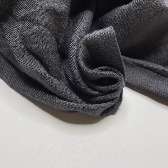Pack Light - Jersey Wool Blend Knit - Grey - 1M Bundle - FABCYCLE Deadstock and Sustainble Fabrics and Sewing Supplies