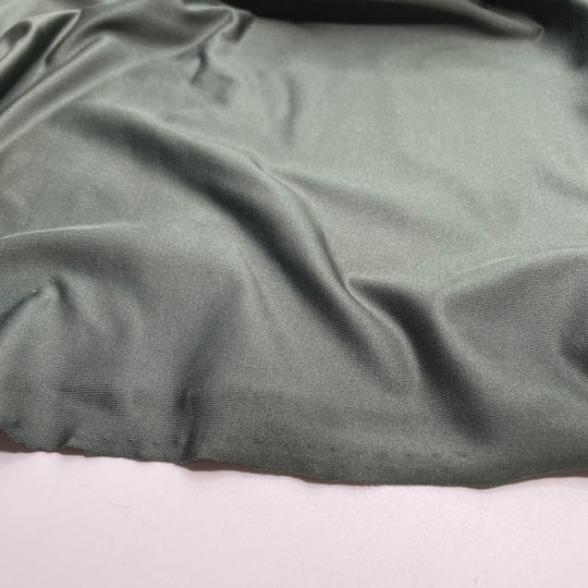 Cold Pressed - Jersey Poly/Spandex Knit - Dark Green - 1M Bundle - FABCYCLE Deadstock and Sustainble Fabrics and Sewing Supplies
