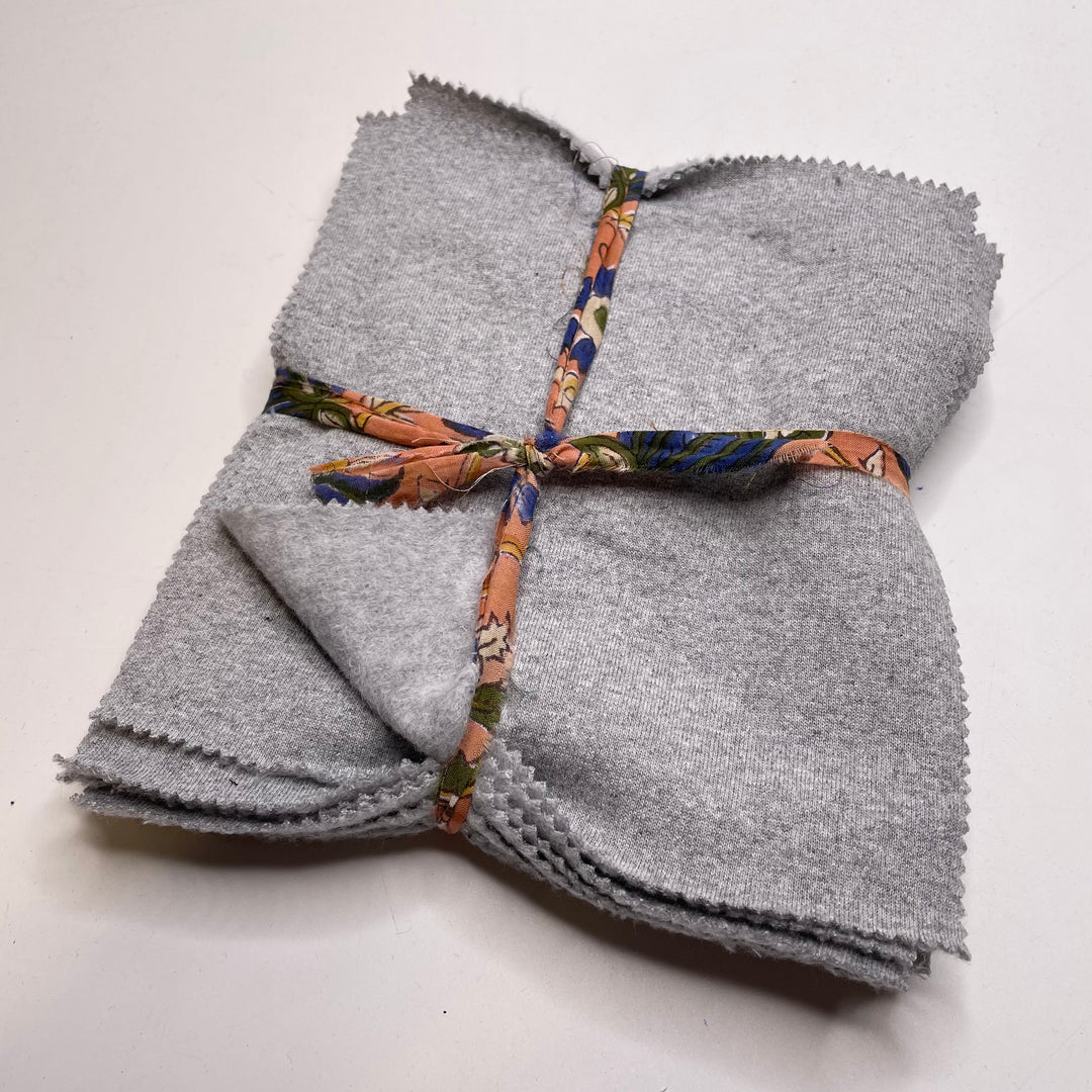 Assorted Jersey Squares - Multi - Packs - FABCYCLE Deadstock and Sustainble Fabrics and Sewing Supplies