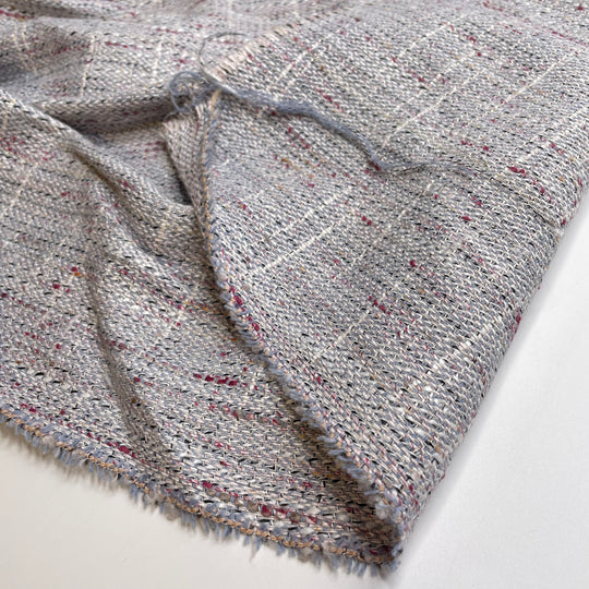Princess Auto Is Dads Favourite Place - Polyester Blend Woven - Grey Multi - 2M Bundle - FABCYCLE Deadstock and Sustainble Fabrics and Sewing Supplies