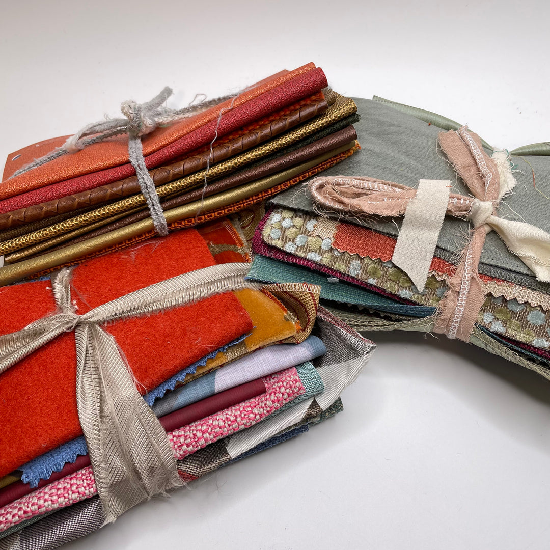 Home Décor Sample Squares - 1 Lb Pack - FABCYCLE Deadstock and Sustainble Fabrics and Sewing Supplies