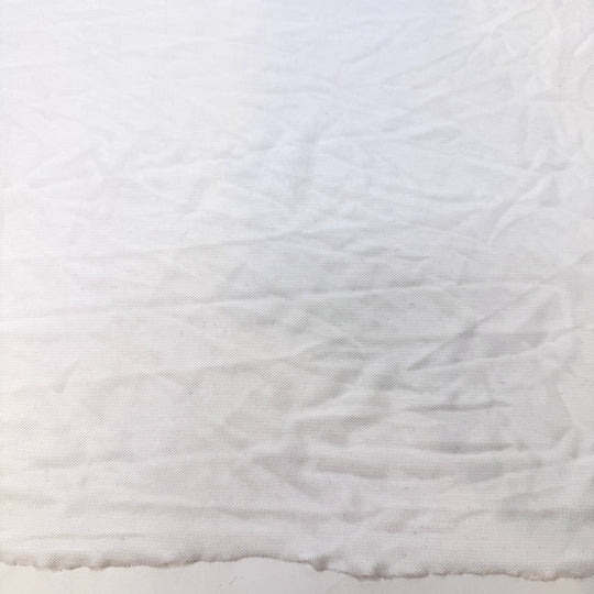 Imaginary Numbers - Mesh Poly/Spandex Knit - White - 2M Bundle - True Deadstock fabric Fabric by private - Sustainable Textile | FABCYCLE