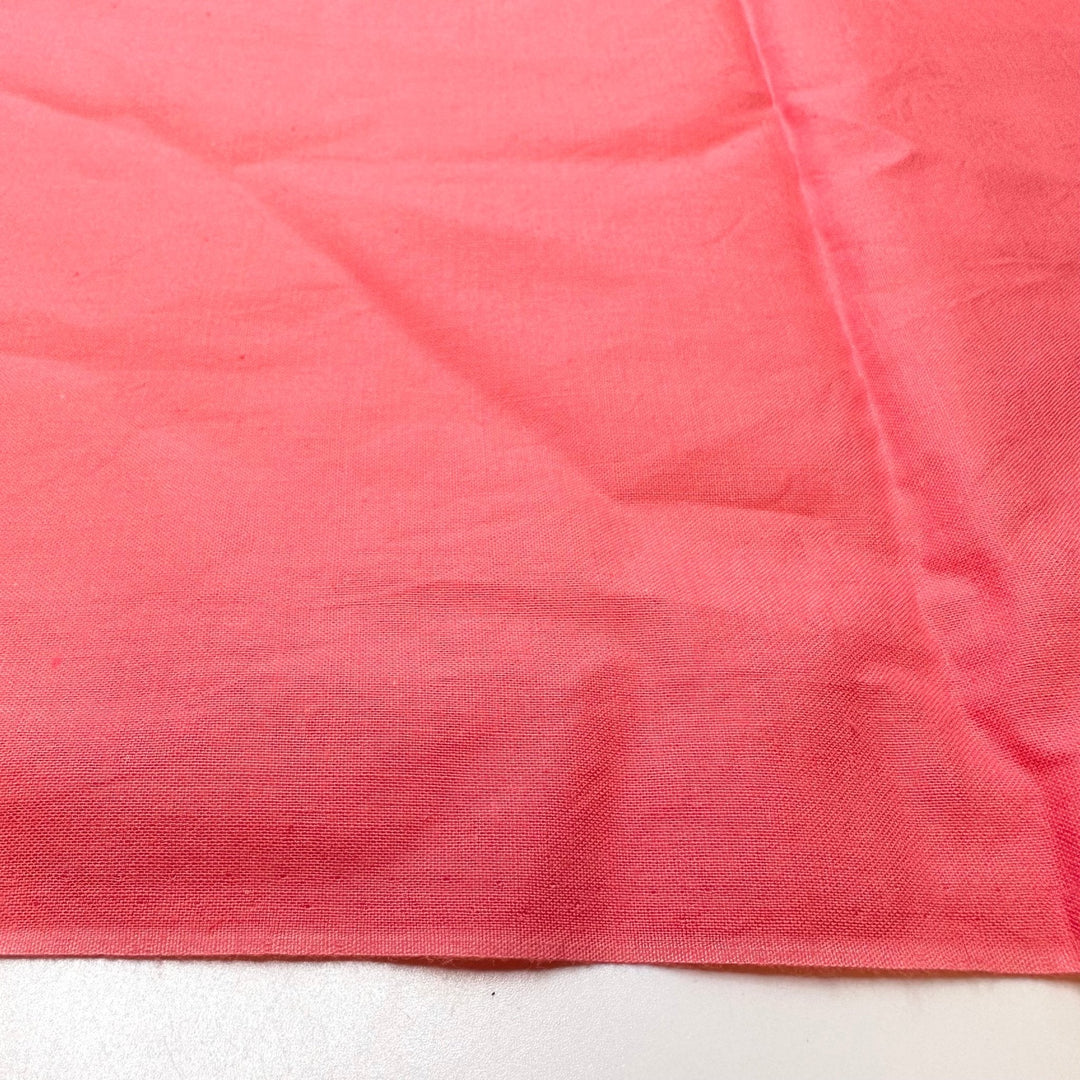 In A Smoothie Mood - Cotton Woven - Pink - 1.55M Bundle - True Deadstock fabric Fabric by private - Sustainable Textile | FABCYCLE