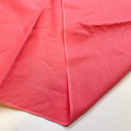 In A Smoothie Mood - Cotton Woven - Pink - 1.55M Bundle - True Deadstock fabric Fabric by private - Sustainable Textile | FABCYCLE